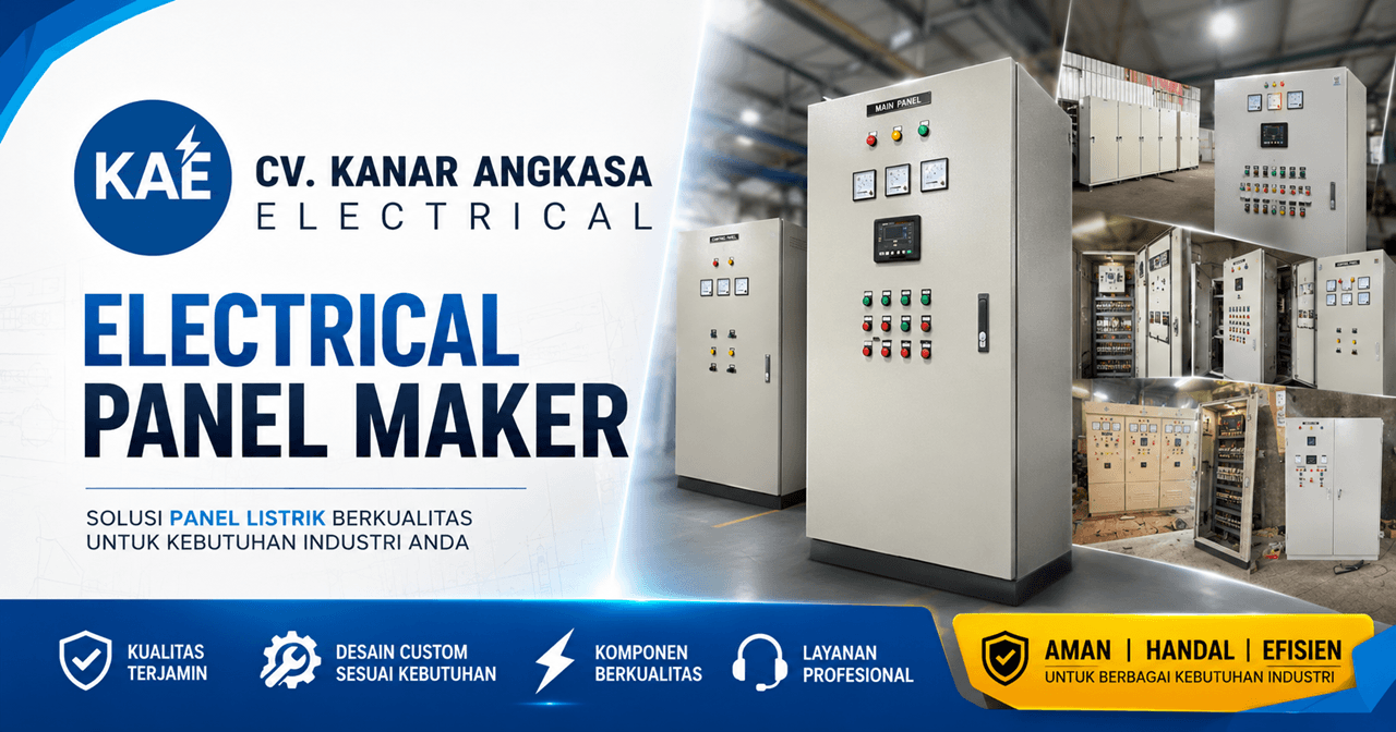 CV. Kanar Angkasa Electrical, Electrical Panel Maker. Solusi panel listrik berkualitas untuk kebutuhan industri