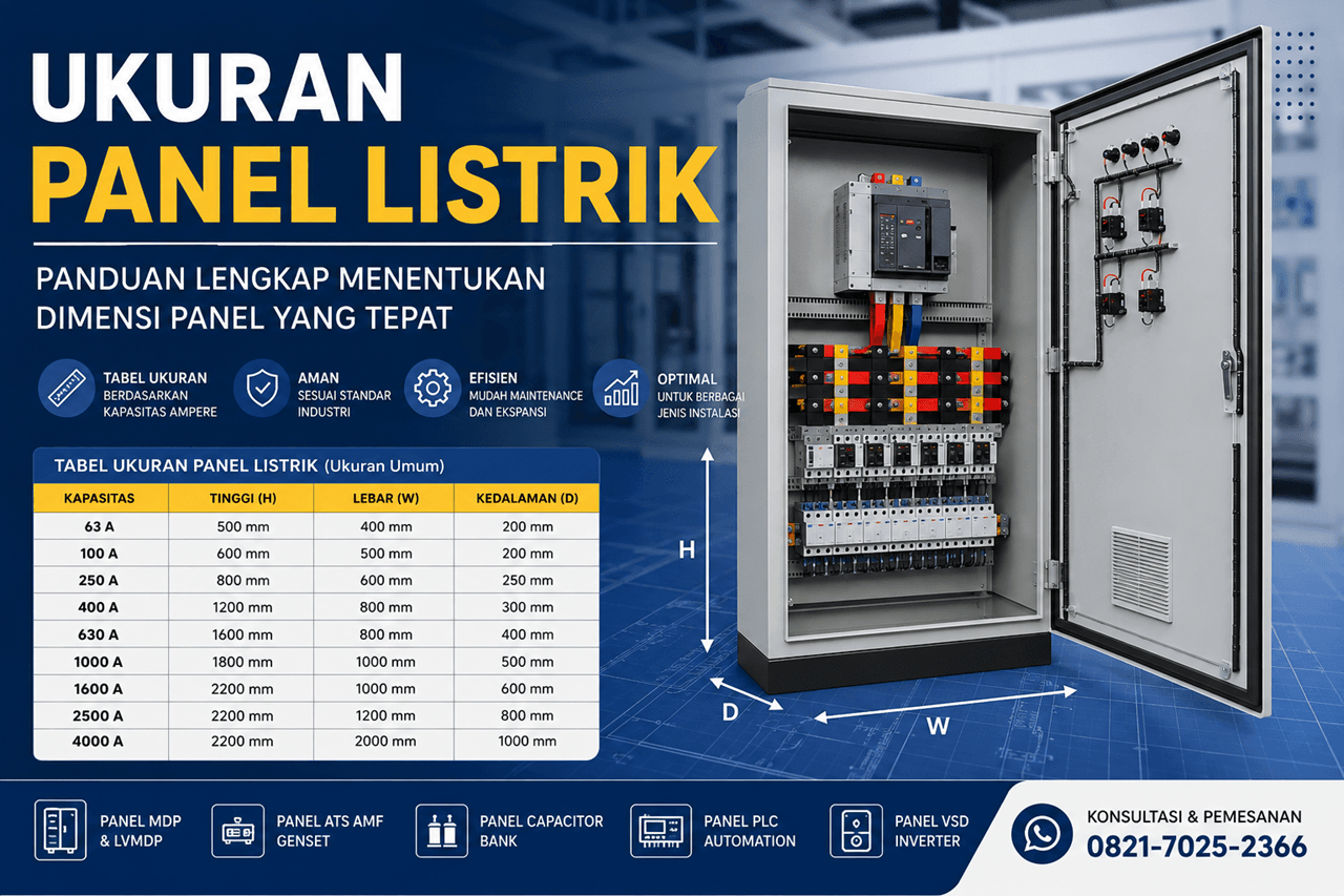 Panduan Menentukan Ukuran Panel Listrik