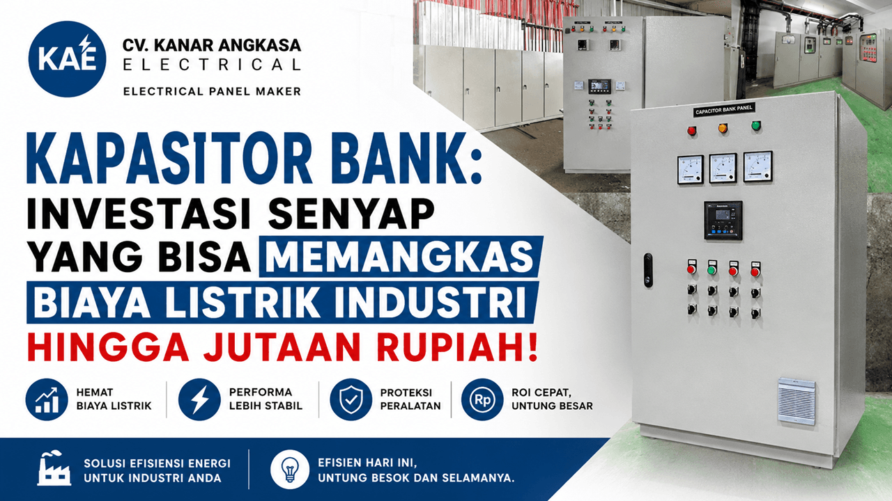 Kapasitor Bank: Investasi Senyap yang Bisa Memangkas Biaya Listrik Industri hingga Jutaan Rupiah