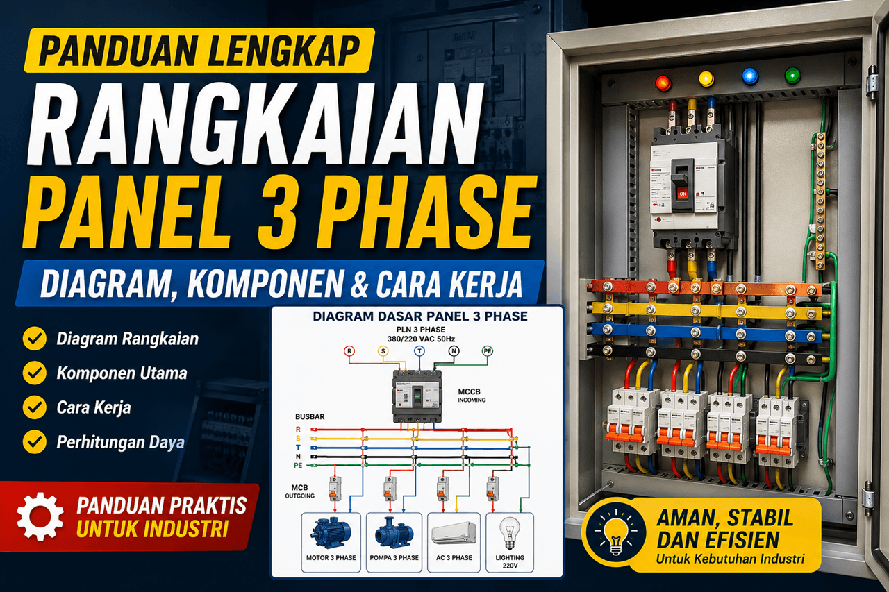 Rangkaian Panel 3 Phase: Diagram dan Cara Kerja