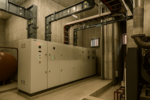 wiring diagram panel sinkron genset