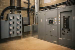 panel listrik dengan remote monitoring