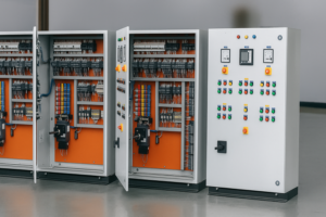 panel listrik PLC dan SCADA