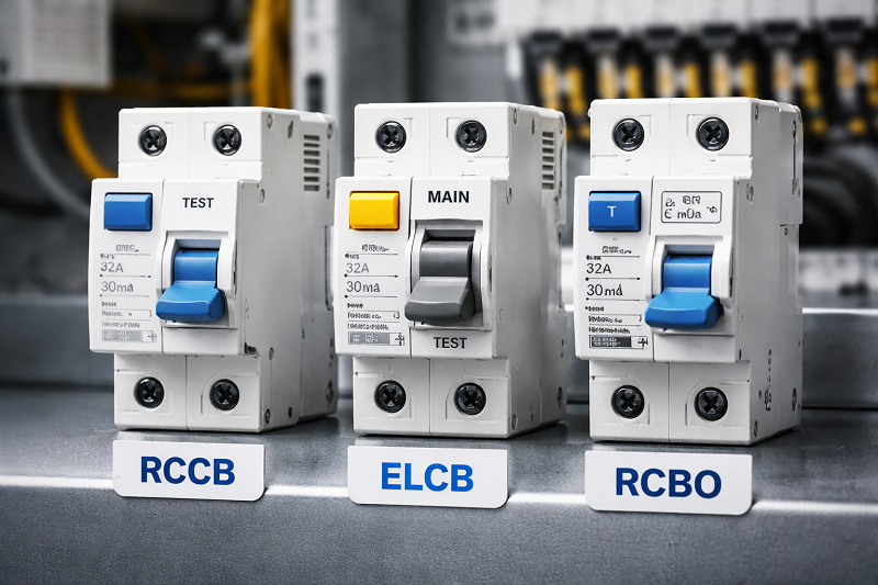 rccb, elcb, rcbo