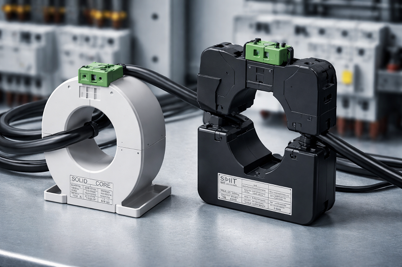 current transformer solid core, current transformer split core