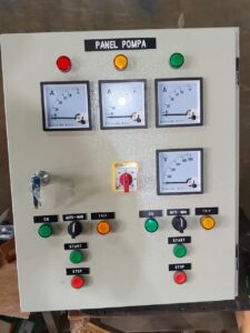 panel pompa transfer