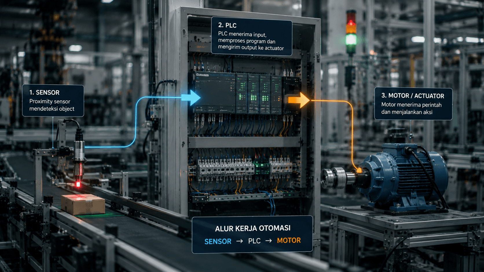 Cara Kerja PLC