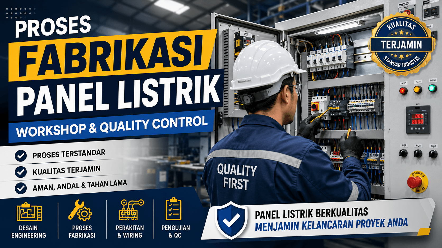 Jasa Fabrikasi Panel Listrik Terpercaya