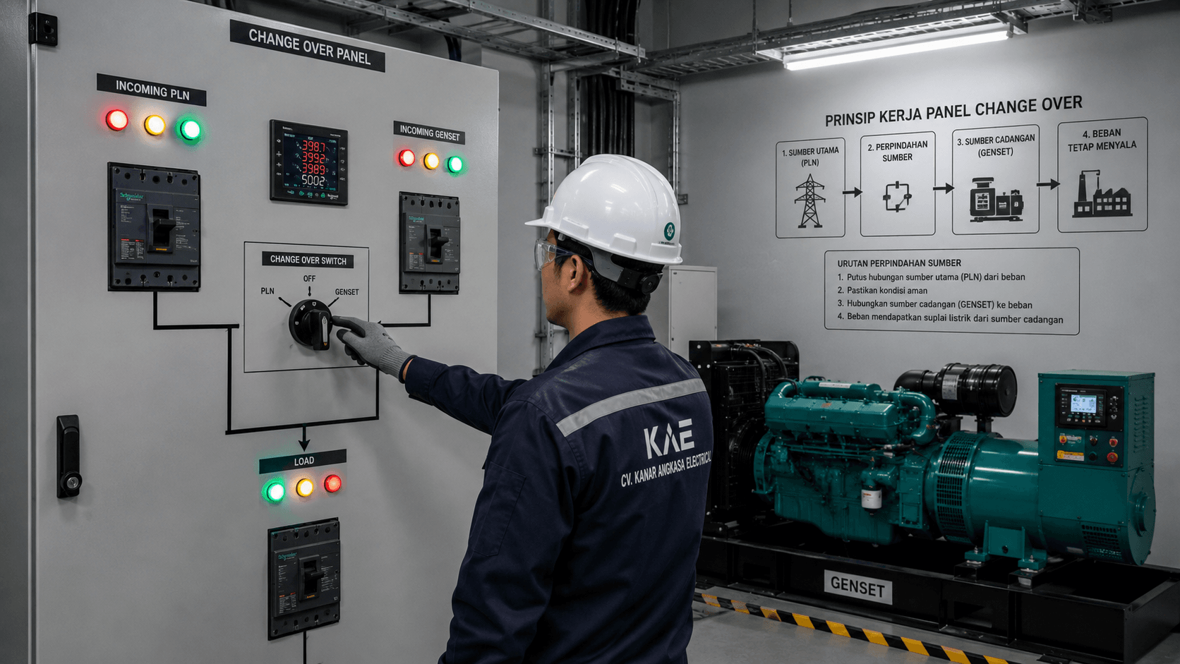 Bagaimana Cara Kerja Panel Change Over