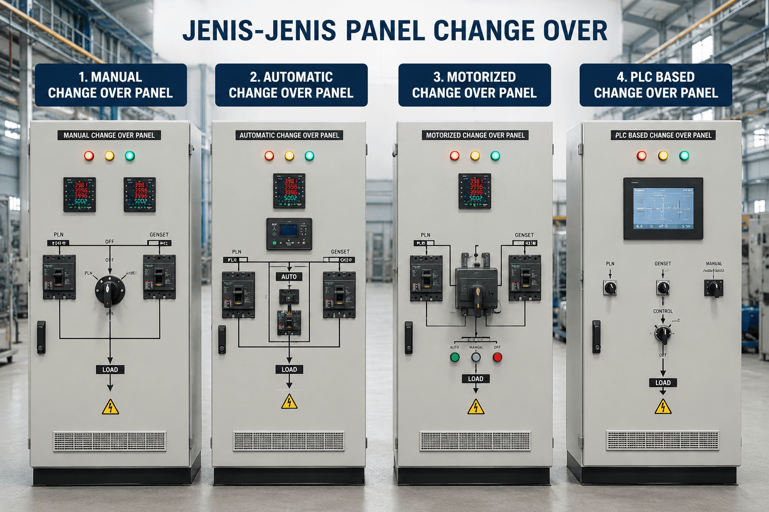 Jenis-Jenis Panel Change Over