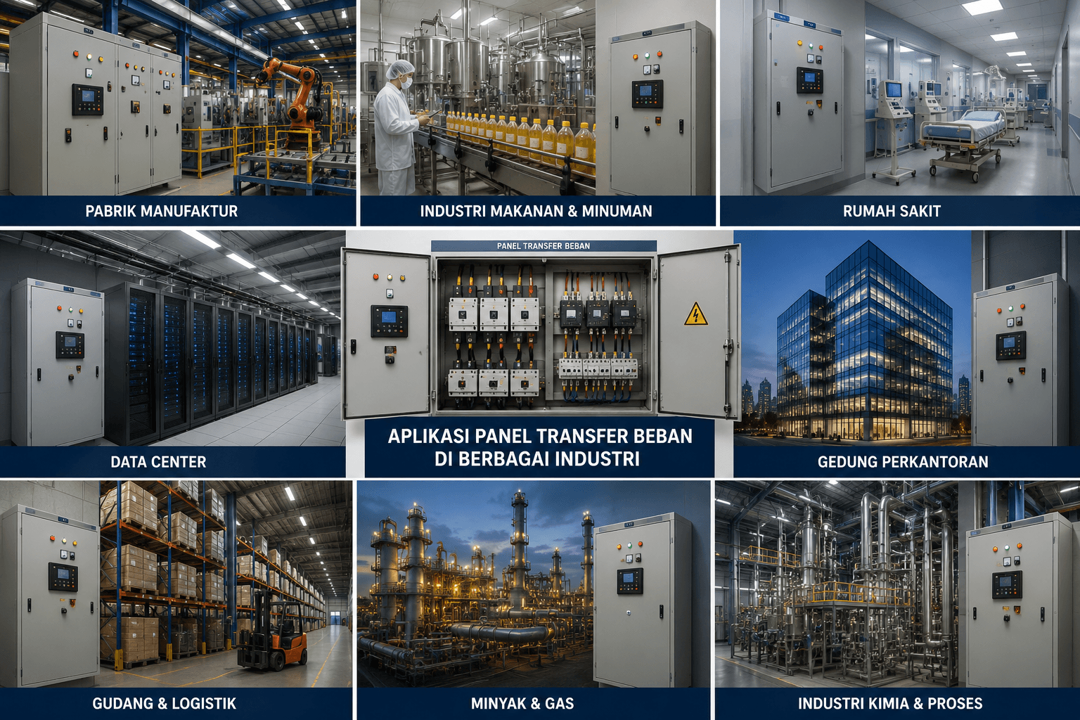 Aplikasi Panel Transfer Beban di Berbagai Industri