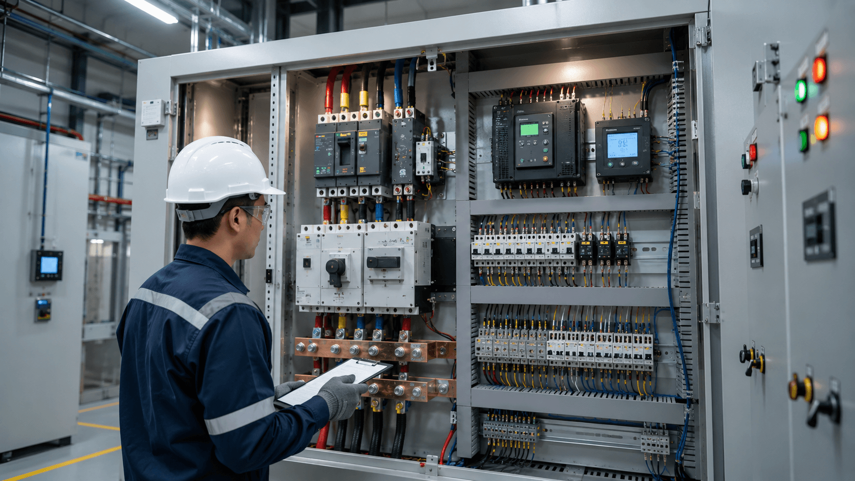 Panel Transfer Beban Otomatis untuk Industri