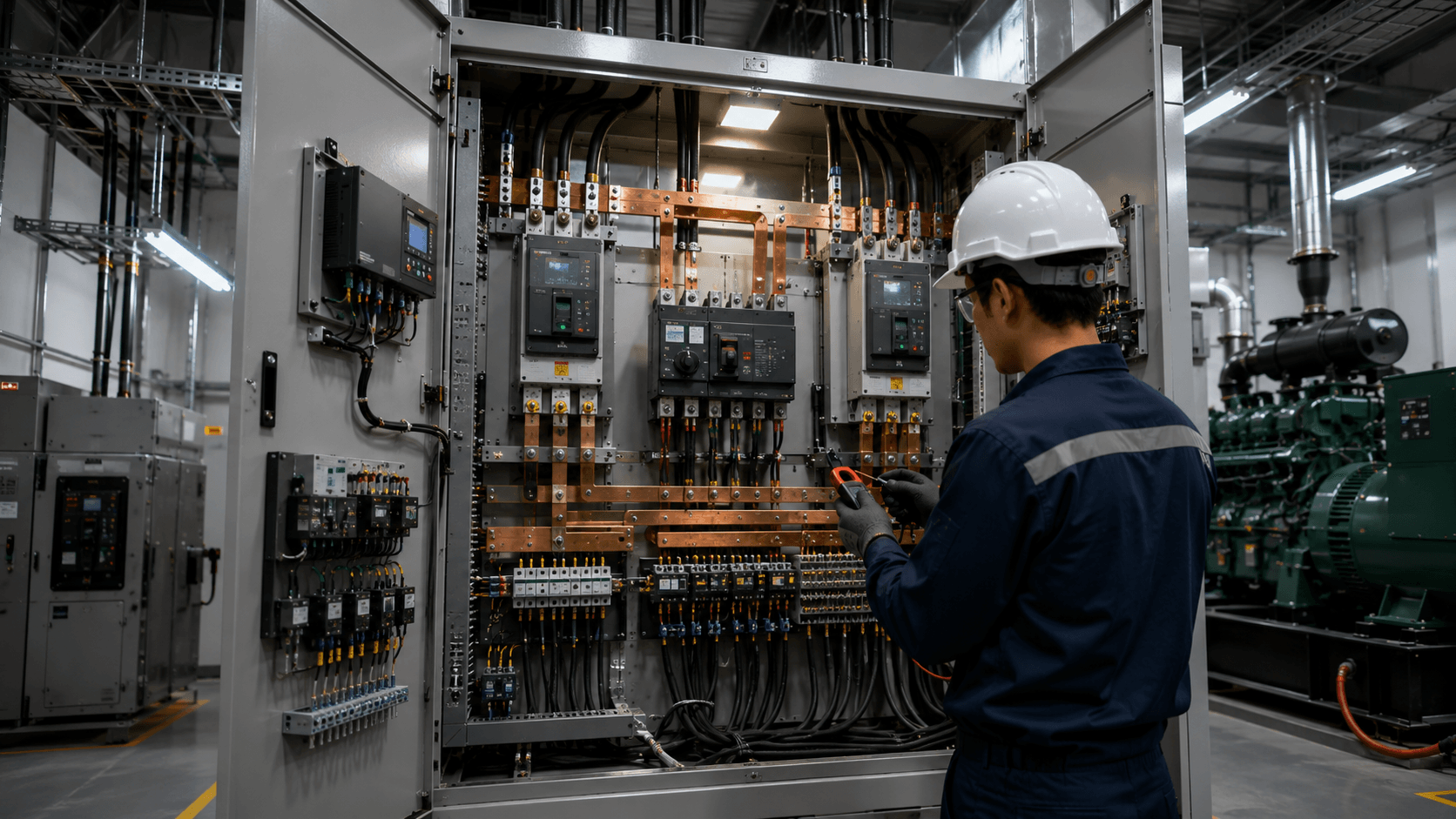 Panel Utility Genset : Solusi Sinkron PLN & Genset