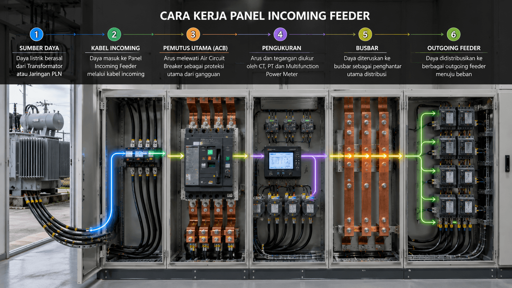 Bagaimana Cara Kerja Panel Incoming Feeder ?