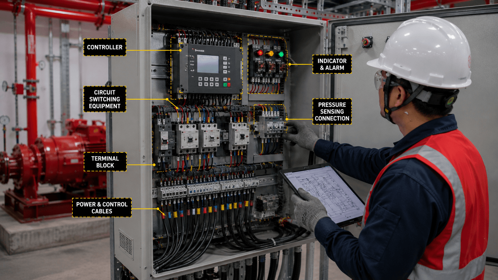 Komponen Penting dalam Panel Fire Pump