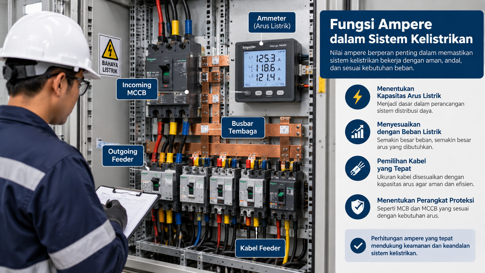 Fungsi Ampere dalam Sistem Kelistrikan